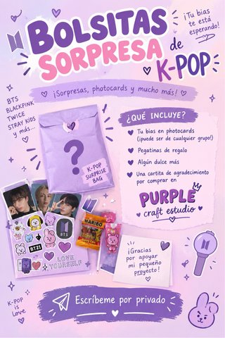 Bolsitas Sorpresa K-POP Personalizadas