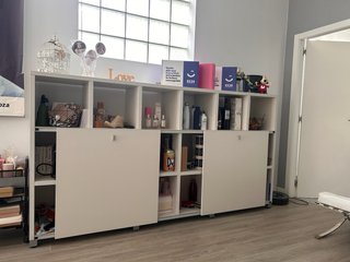 Estantería modular oficina blanca
