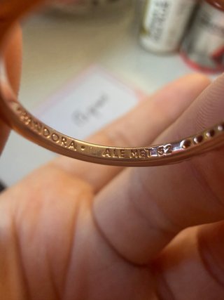 Anillo Pandora Corazón Rosa y Plata