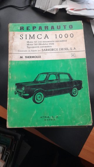 Manual Reparauto Simca 1000
