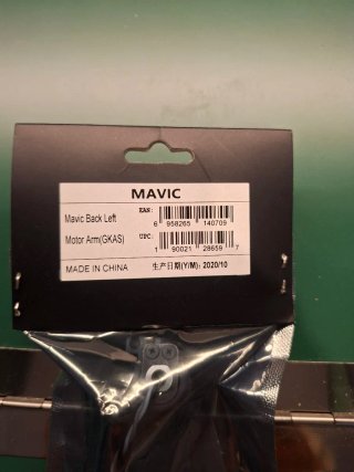 Brazo trasero izquierdo DJI Mavic Pro