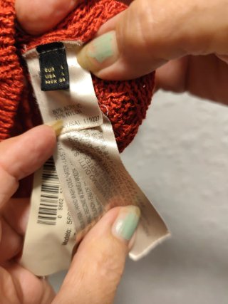 Blusa Massimo Dutti Roja Talla L