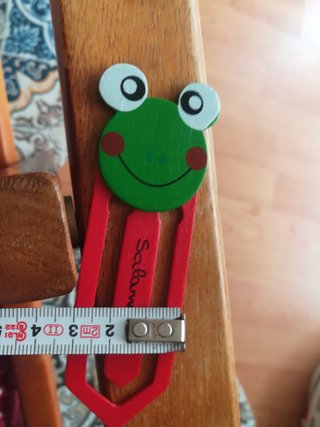 Marcapáginas de madera