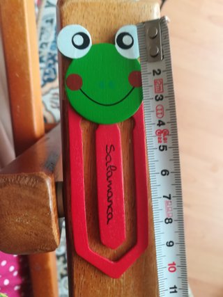 Marcapáginas de madera
