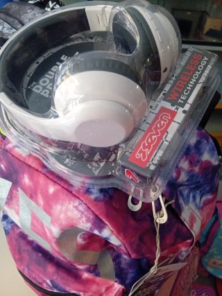 Zaino Seven tie-dye con scritta YES