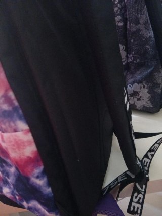 Zaino Seven tie-dye con scritta YES