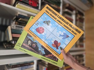Lote 2 libros vintage EDAF Construye y Juega