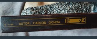 Busto Carlos Ochoa (1986)-DPZ-Resina policromada
