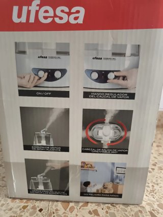 Humidificador Ufesa HF6445 H-TECH