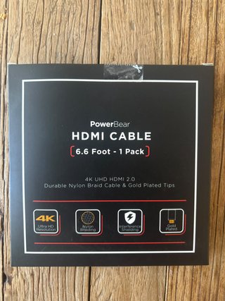 Cable HDMI 4K UHD PowerBear 2M