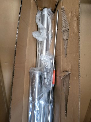 Pasamanos VEVOR 150 cm Acero Inoxidable