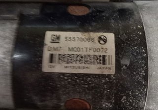 25671 motor arranque 55570068 opel meriva b