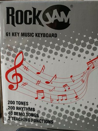 Teclado RockJam 61 teclas