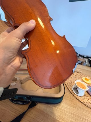 Violín infantil 1/4 completo + 2 almohadillas