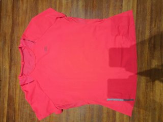 Camiseta deportiva Kalenji roja