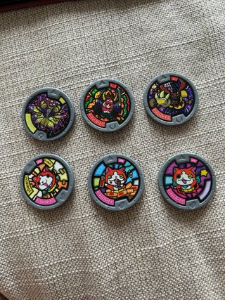 Lote Yokai Watch: Álbum, Reloj y Medallas