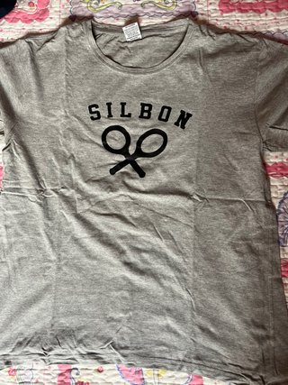 Camiseta gris SILBON