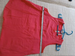Camiseta sin mangas Stradivarius rosa Talla L