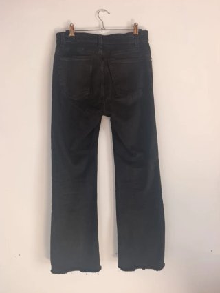 Vaqueros Mango Negros Talla 36