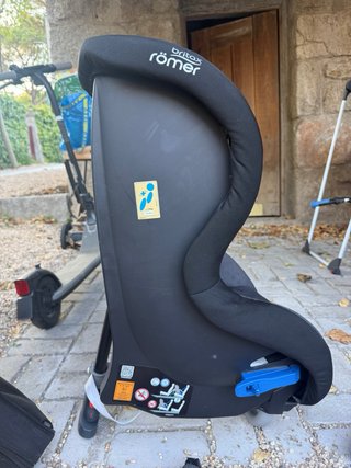 Silla coche Britax Römer MAX WGrupo 1/2 plus test