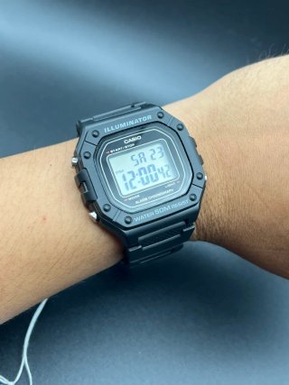 Reloj Casio W-218H-1AVDF Negro