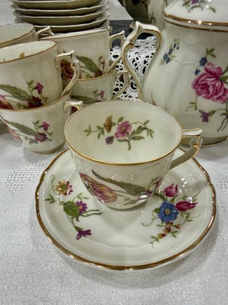 Juego café antiguo Bernardaud Limoges