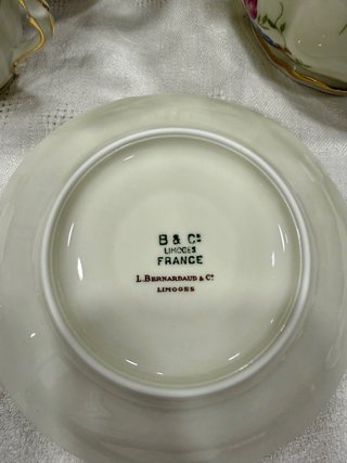 Juego café antiguo Bernardaud Limoges