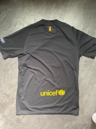 Camiseta FC Barcelona Negra 2011 Talla M