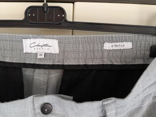 Pantaloni slim fit grigi Clayton tg. 44