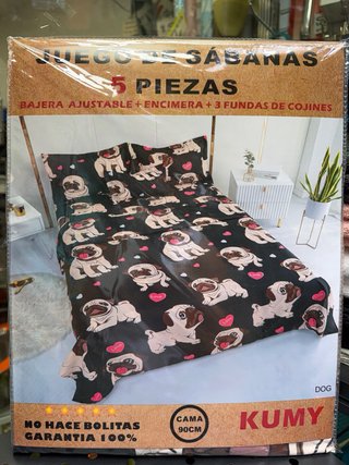 sábanas infantil de 3 piezas piratas y fantasy