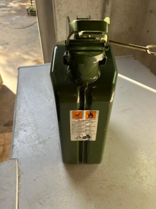 Garrafa Metálica Verde 5L