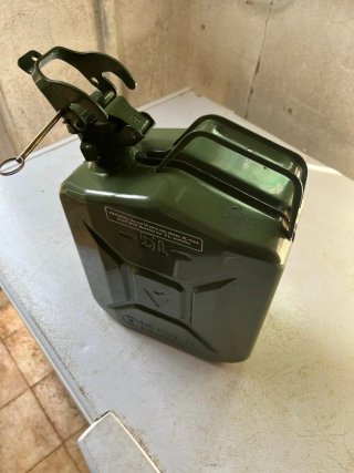 Garrafa Metálica Verde 5L
