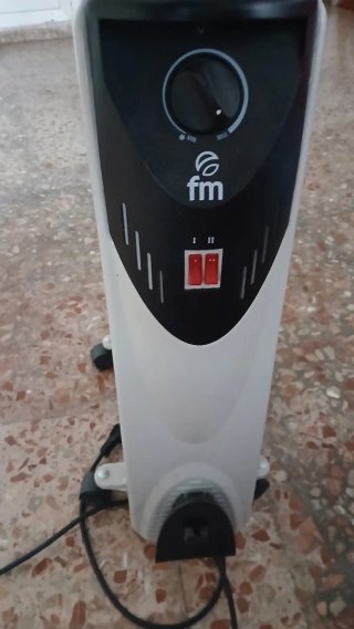 Calefactor eléctrico radiador aceite