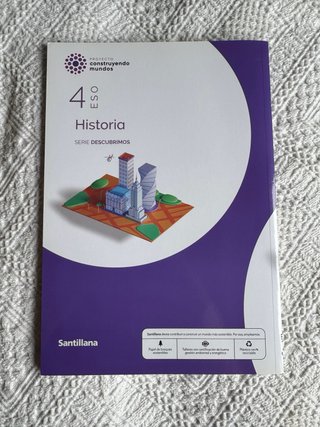 libro de historia de 4 de la eso