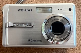 2 Cámaras Vintage Canon/Olympus Plata