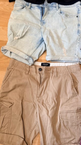 Lote 5 pantalones cortos + 1 largo