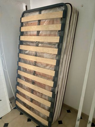 Cama nido forja blanco