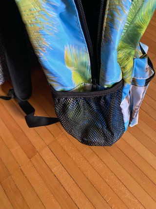Zaino bambini fantasia mare palme #350-18
