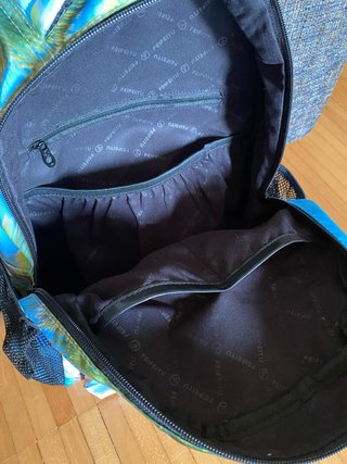 Zaino bambini fantasia mare palme #350-18