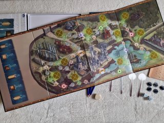 Harry Potter Juego Mesa + 2 Figuras