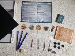 Harry Potter Juego Mesa + 2 Figuras