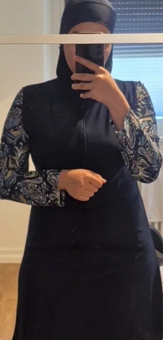 Burkini mujer 3 piezas azul