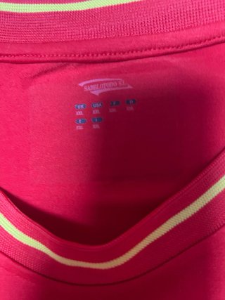 Camiseta España Algodón Roja y Amarilla