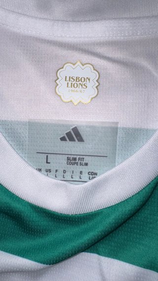 Camisola Celtic 26/27 60º Aniversário Lisboa