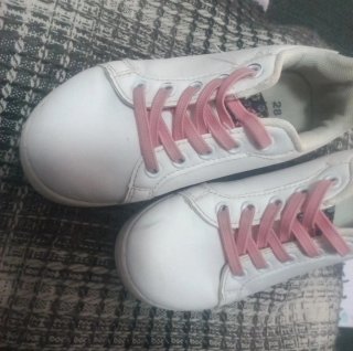 Zapatillas blancas niña Talla 28