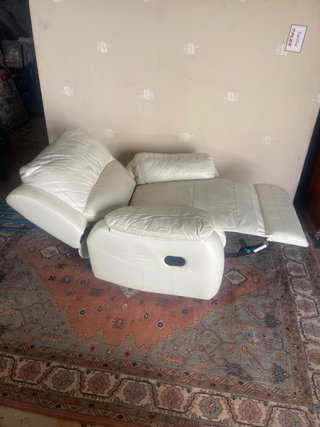Sillón piel  Reclinable