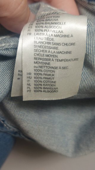 Camisa vaquera H&M Mujer Talla L