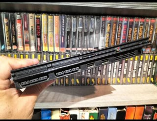 Consola Sony PlayStation 2 Slim Negra