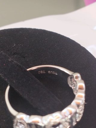 Anillo Tous Oro 18k y Diamantes