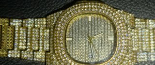 Reloj Dorado Iced Out para Hombre